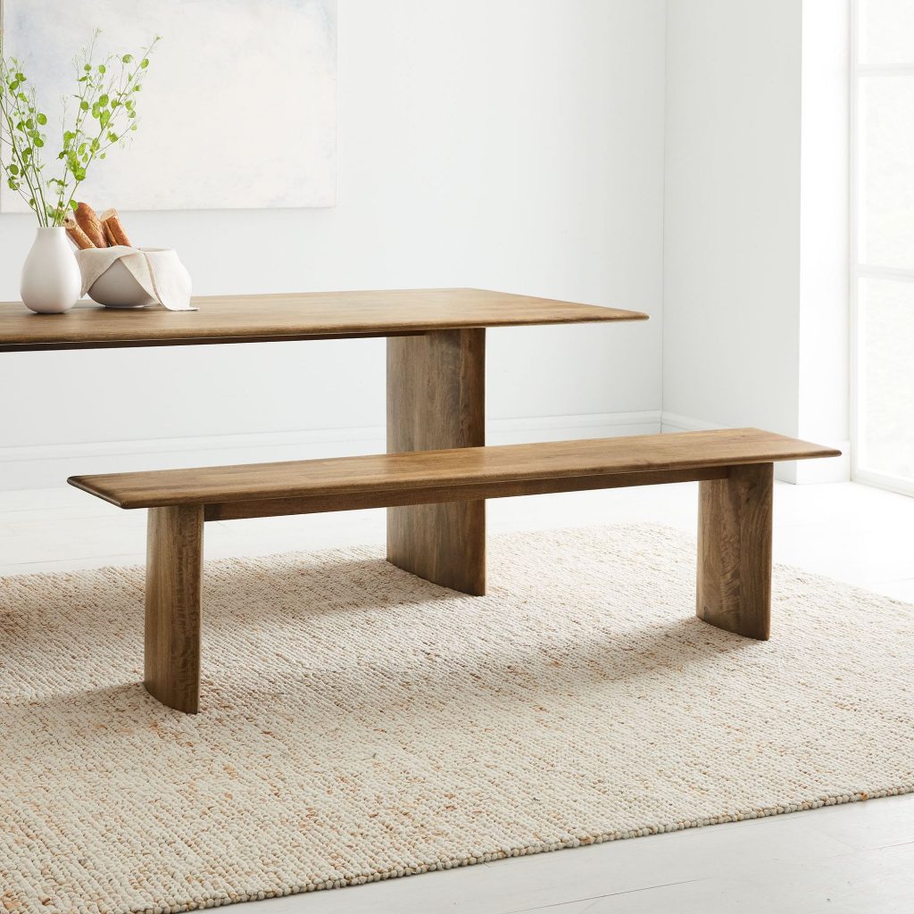 Anton Solid Wood Dining Bench